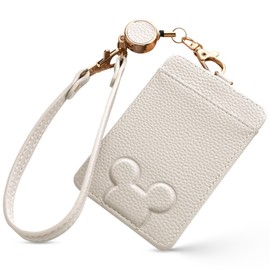 UriCase Card Case, ID Card Holder, Pass Case with Reel, Cute, Three-Dimensional, Animal, Thin, Card Holder, Commuter Holder, Popular, Card Storage, Transportation Cards, Double-Sided, Cute, For Work