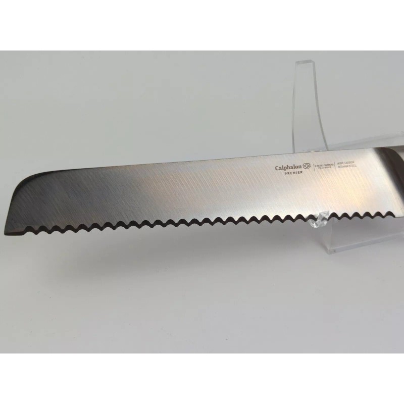 Calphalon PREMIER 8" BREAD Knife / HIGH CARBON GERMAN STEEL,