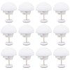 Potanro 12 Pcs Duvet Clips Set, Duvet Pins, Duvet Button Fasteners Keeps Comforter from Shifting(White)