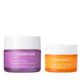 Strength Peptide Boost Moisturizer + Banana Bright+ Eye Crème - Ole Henriksen