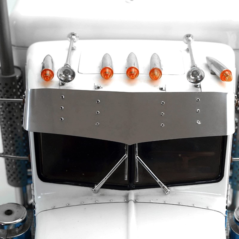 SHEAWA LESU Metal Upgrade Accessories Visor Parts for RC 1/14