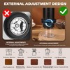 Electric coffee grinder with 38 adjustable grind settings, 1500 mAh