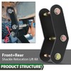 GRAND ORANGE 2" Shackle Relocation Lift Kit, Front and Rear,