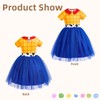 ToLaFio Princess Costume for Girls Princess Dress for Little Girl