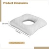 Homaisson Large Donut Cushion for Bed Sores, Wheelchair Seat Pad,
