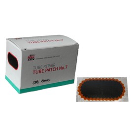 Rema Tip Top Pack of 30 Original Rubber Patches / Tube Patches No. 7 74 x 37 mm Red Edge (Item No. 5000201) + fishingglue.de Product Description