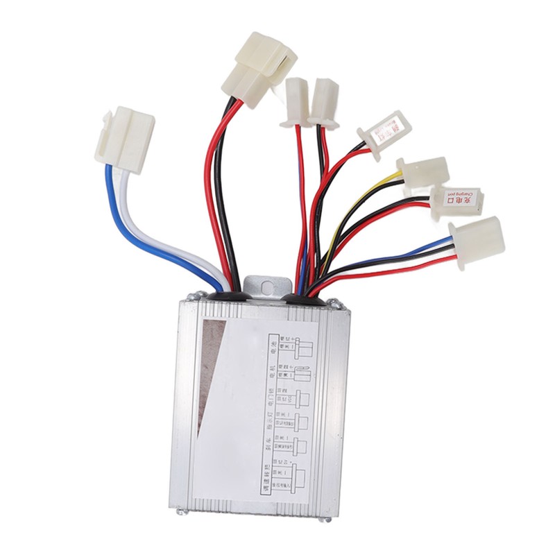 Brushed DC Motor Speed Controller 24V 350W With Throttle Grip