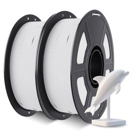 UJOYBIO PLA+ Filament 1.75mm Bundle 2KG, High Toughness Neatly Wound PLA PRO +/- 0.03mm, 500 mm/s High Speed, 2 Pack 1kg Spools (2.2lbs) Hyper Filament for Most FDM 3D Printers, 2kg Jade White