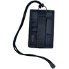Hazard 4 Badger Lanyard Patch/Cards Holder W/Key Ring - Black