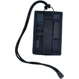 Hazard 4 Badger Lanyard Patch/Cards Holder W/Key Ring - Black