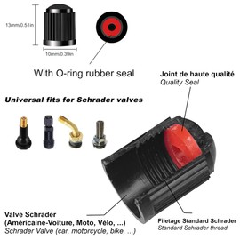 cyclingcolors 20 x Valve Caps Valve Cover Car Motorcycle Bicycle Valve Cover Wheel Valve Caps Tyre Valve Caps Car Valve Caps Plastic Grey