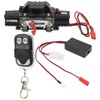RC Automatic Winch System, Durable Metallic Wireless Double Motor Simulated