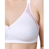 Wonderbra Womens Plus Style - No Poke Wire-free Bra, White,