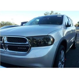 Precut Vinyl Tint Cover for 2011-2018 Dodge Durango Headlights (20% Dark Smoke)