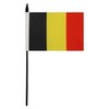 Belgium Table Flag 4'' x 6'' - Belgian Desk Flag