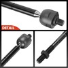 A-Premium 2 x Front Inner Tie Rod Ends, Compatible with