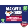 Maxwell House Original Roast Coffee Certified Compostable K-Cup Coffee Pods,