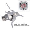 Mixer Knife Head Cover Stainless Steel Blender Blade Replacement for