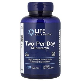 Life Extension, Two-Per-Day Multivitamin, 120 Tablets / Life Extension (라이프익스텐션), 투 퍼 데이 종합비타민, 120정
