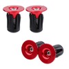 Hominas Bicycle Handlebar End Plugs, Pack of 2 Bicycle Handlebar