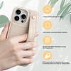 Hanman for iPhone16 Pro Max Leather Case with Adjustable Wristband