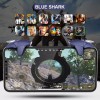 Blue Shark Gamepad Blue Shark Gatillos De Mando Disparador L1