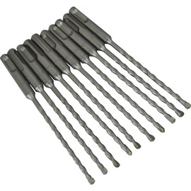 Faithfull FAISDS55160B SDS Masonry Drill Bit 5.5 mm x 100 mm WL x 160 mm - Bulk Pack of 10