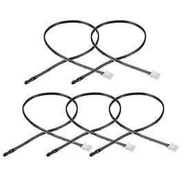 sourcing map 5K NTC Thermistor Probe 15.7 Inch Epoxy Sensitive Temperature Sensor Pack of 5