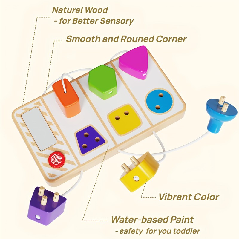 Itainq Montessori Toys for 1 Year Old, Toddler Travel Toys