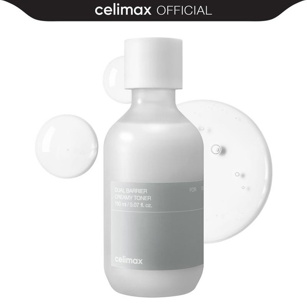 \[celimax official] Dual Barrier Creamy Toner 150ml – Hydrating &
