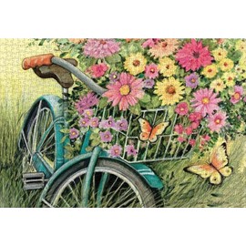 Bicycle Bouquet 1000 Piece Puzzle