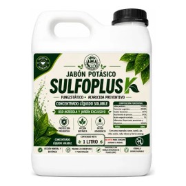 Jabón Potásico Con Azufre Sulfoplus 1l Fungicida Y Acaricida                                                                                          