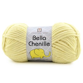 Universal Yarn Bella Chenille 102 Yarn, Daffodil