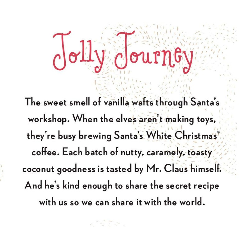 Battery Tender Barnie'S Single Serve Santa'S White Christmas Coffee Pods