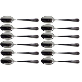 Mian 8000 Stainless Steel Mini Dessert Cocktail Demitasse Espresso Spoon 12 Pack