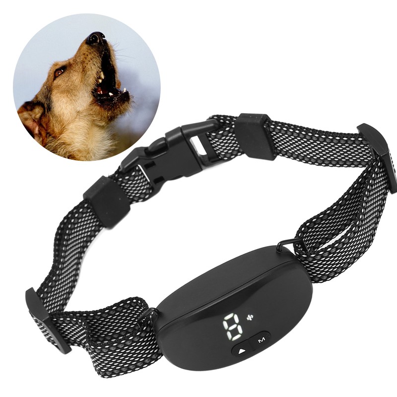 Dog Bark Collar Prevent Barking Rechargeable Automatic 3 Safe Modes