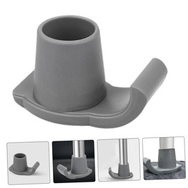 Healvian Walker Accessories Ski Glides Caps Senior Walker Leg Pad Anti-slip Grey Walker Feet Replacement