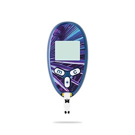 MightySkins Skin Compatible with Abbott Freestyle Lite - Neon Palms | Protective, Durable, and Unique Vinyl Decal wrap Cover | Easy to Apply, Remove, and Change Styles | Made in The USA