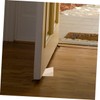 DOITOOL 6pcs Non Slip Wooden Door Stopper Wedge Chevron Design