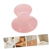 Healeved Jade Gua Sha Massage Tool Mushroom Shape Rose Quartz