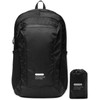GASTON LUGA Mochila de Viaje Plegable Negro 21L Resistente al