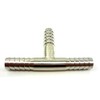 1/4" Stainless Steel Tee Barb 3 Way Co2 Splitter T