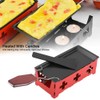 Cheese Raclette Rotaster Portable Non-Stick Baking Tray Stove Set Wooden