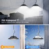 SunBonar Solar Shed Lights Indoor 2 Pack, 3200K/4000K/6000K Dimmable Daytime