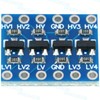 WWZMDiB 12 Pcs Logic Level Shifter Converter Module 4 Channel