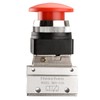 Heschen Pneumatic Mechanical Valve MOV-03A PT1/8" 3 Way 2 Position