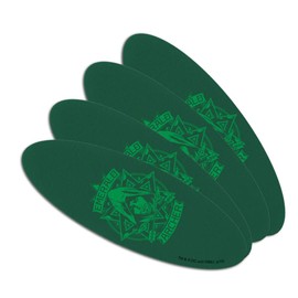 Arrow TV Series Emerald Archer Double-Sided Oval Nail File Emery Board Set 4 Pack