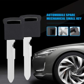 YINETTECH 2 Stück Autoschlüssel Fernbedienung Rohling Unbeschnittene Grand Vitara Swift SX4 Ersatz Fahrzeugteile