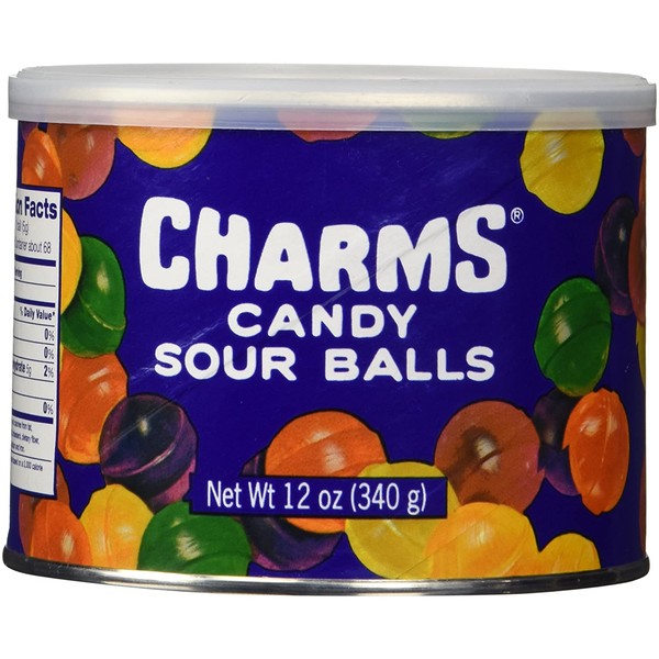 Charms® Sour Balls Hard Candy Tin - 12 Oz Can
