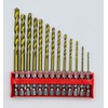 hep® 13pc Titanium Coated Hss Drill Bit High Speed Twist